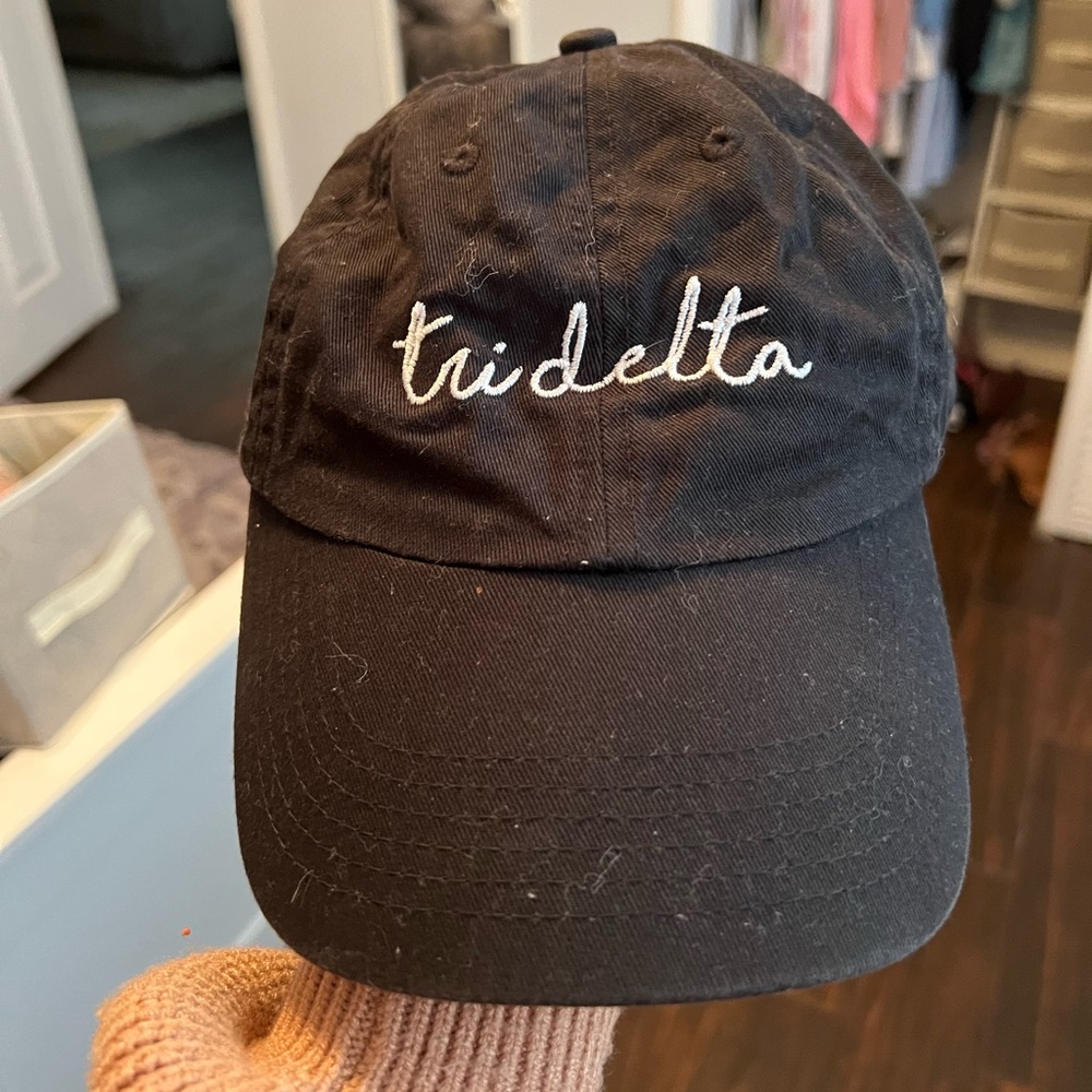 Tri delt delta delta delta tridelta baseball hat